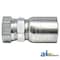 A & I Products (HC-F-BSPX) Female BSP Parallel Pipe - Swivel - Straight 4" x4" x2" A-F-BSPX-16-16 - alternate 2